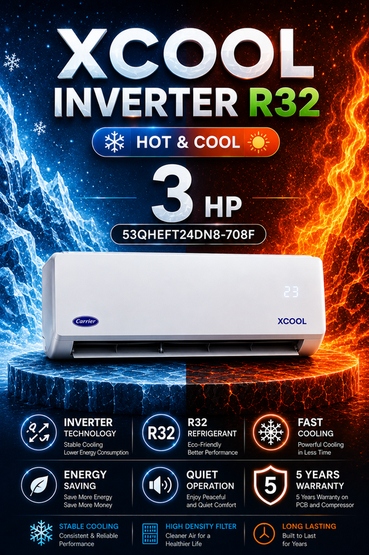 XCOOL Inverter  3HP Heat Pump
